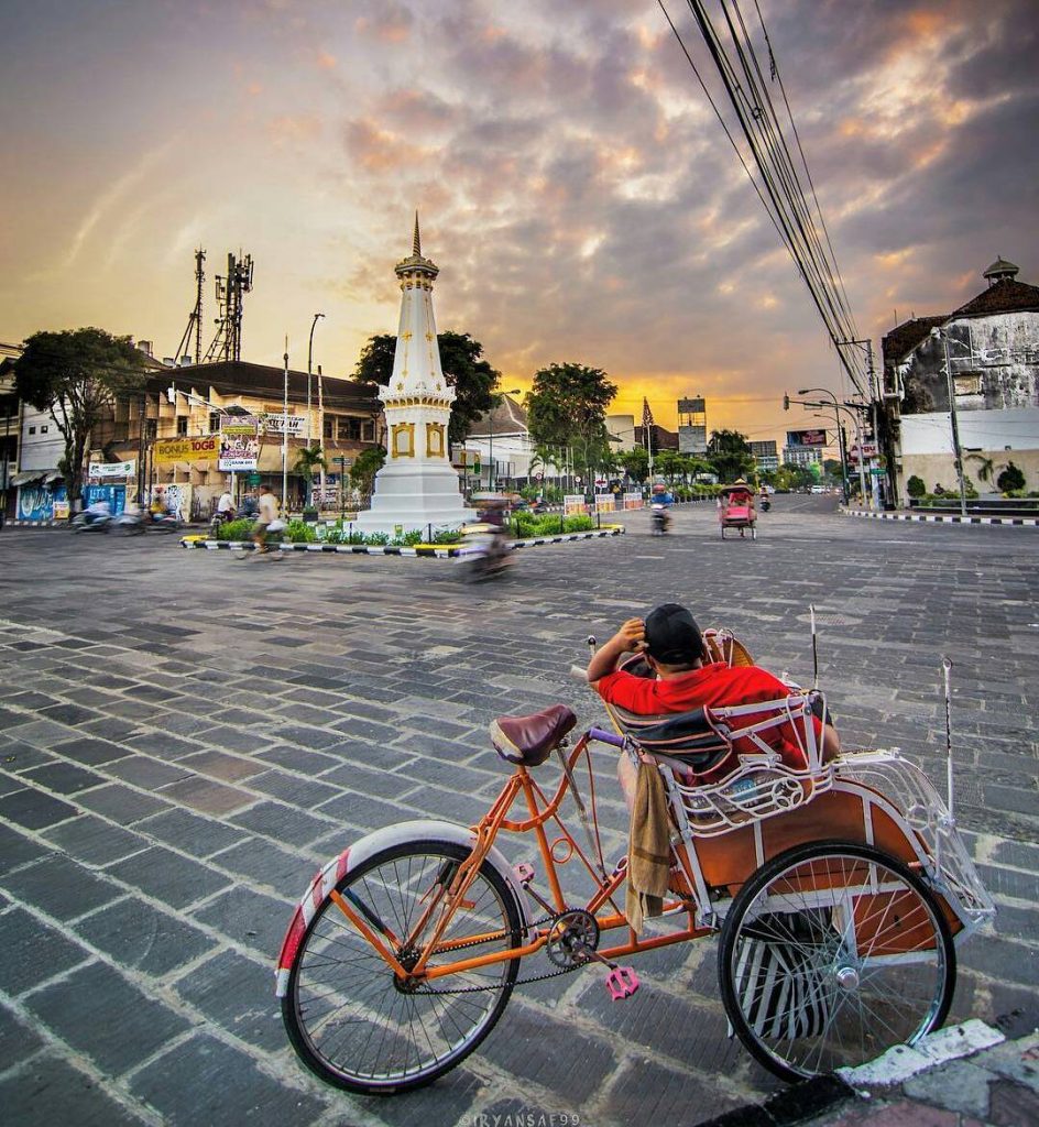 tugu jogja tugu pal pputih tugu wisata