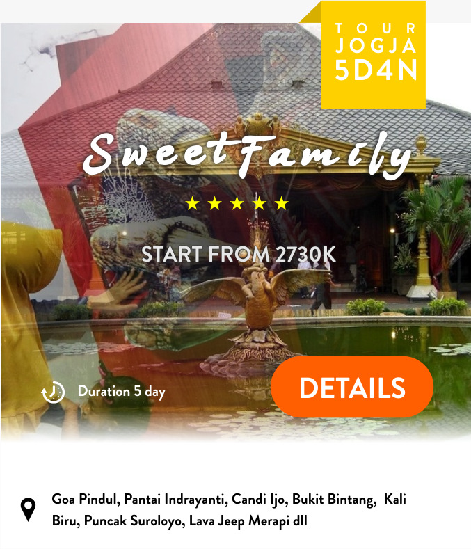 Paket Wisata Jogja 5H4M / Paket Tour Jogja 5D4N Murah ~ TuguWisata