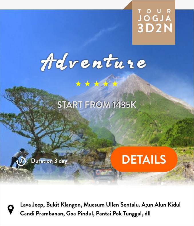 Paket Wisata Jogja 3 Hari 2 Malam √ Tour Jogja 3D2N No 1