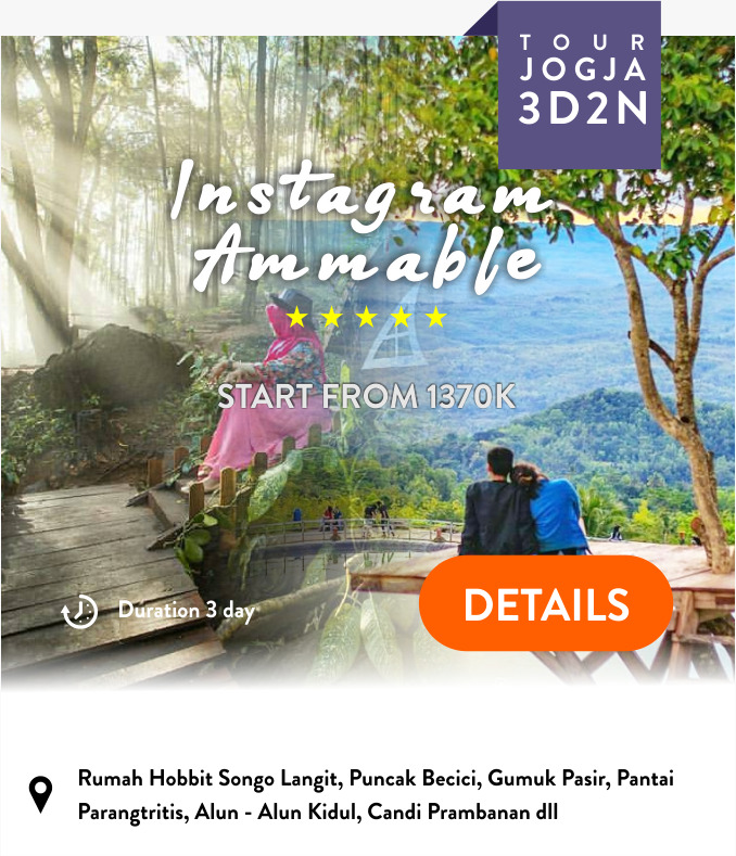 Paket Wisata Jogja 3 Hari 2 Malam √ Tour Jogja 3D2N No 1