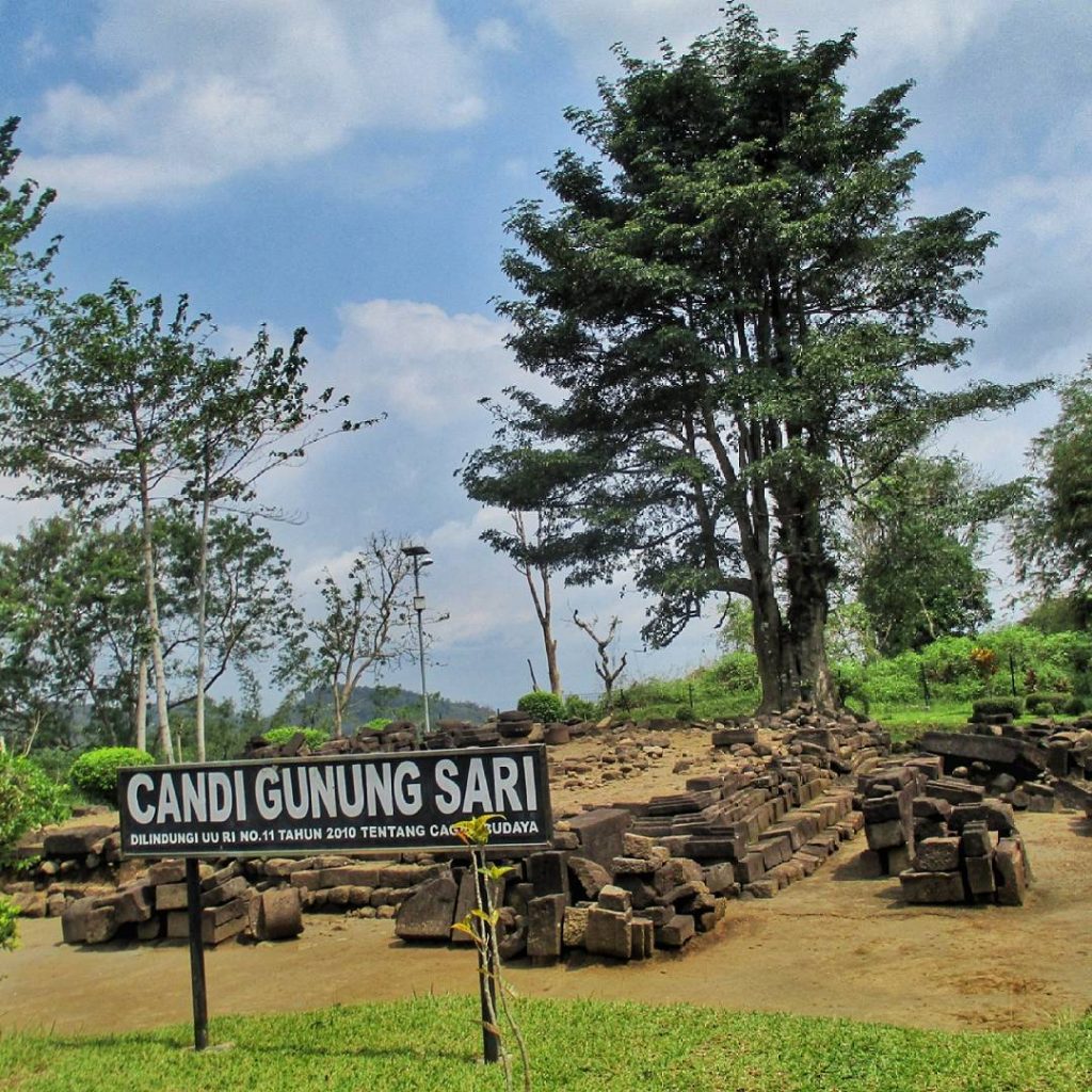 candi gunung sari tugu wisata