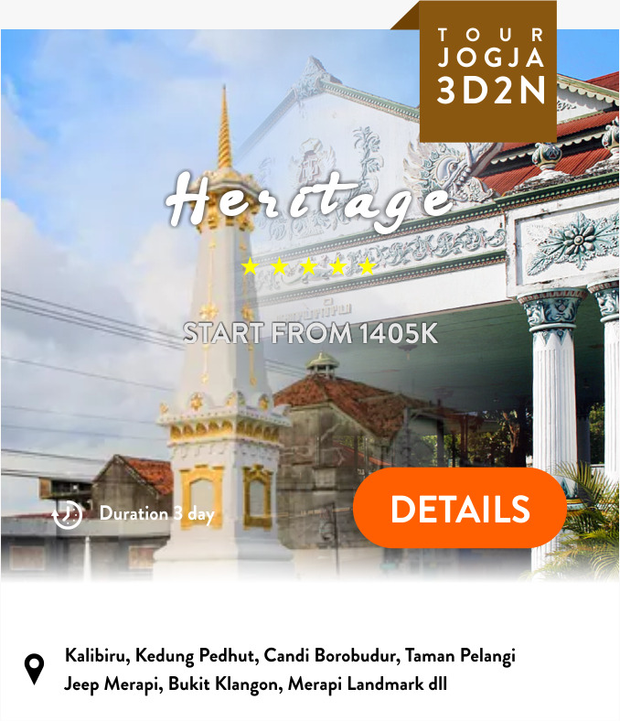 Paket Wisata Jogja 3 Hari 2 Malam √ Tour Jogja 3D2N No 1