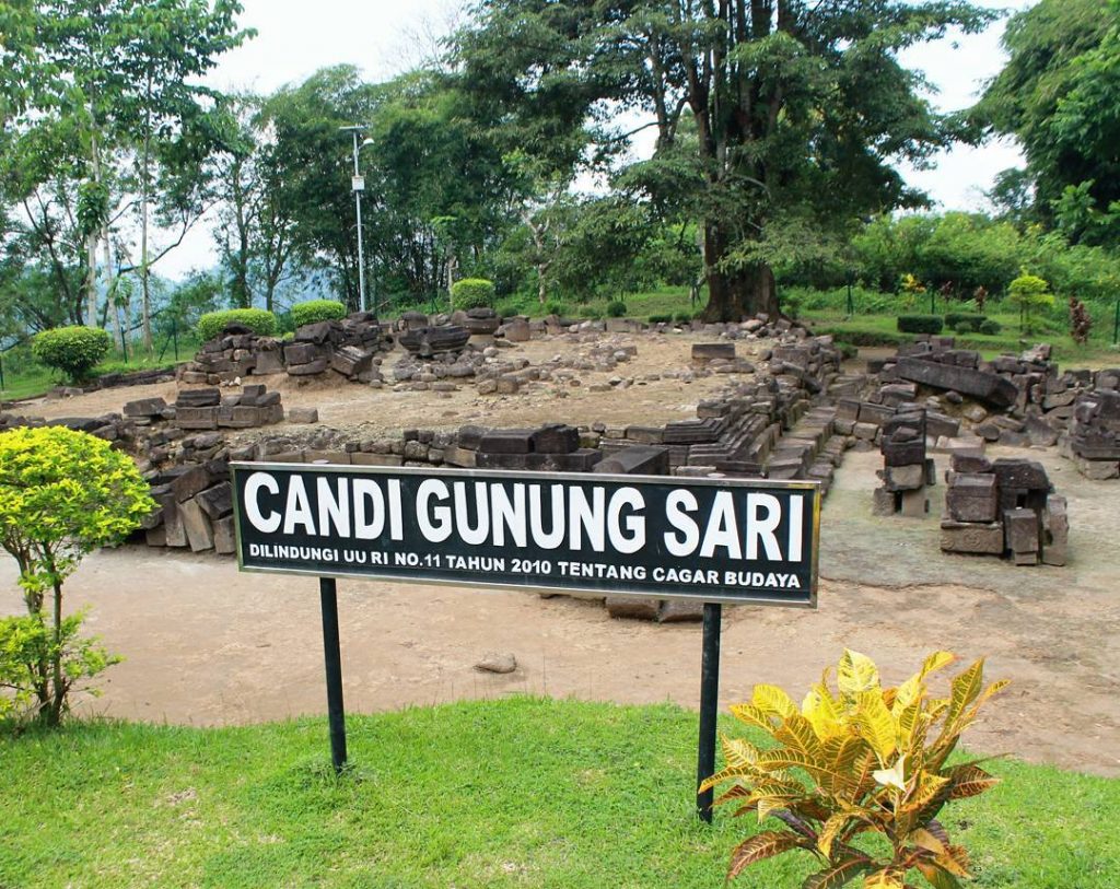 candi gunung sari tugu wisata