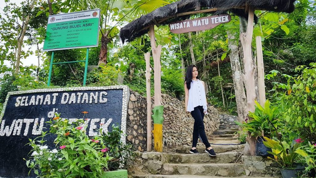 Tempat Wisata Baru di Jogja ~ watu tekek