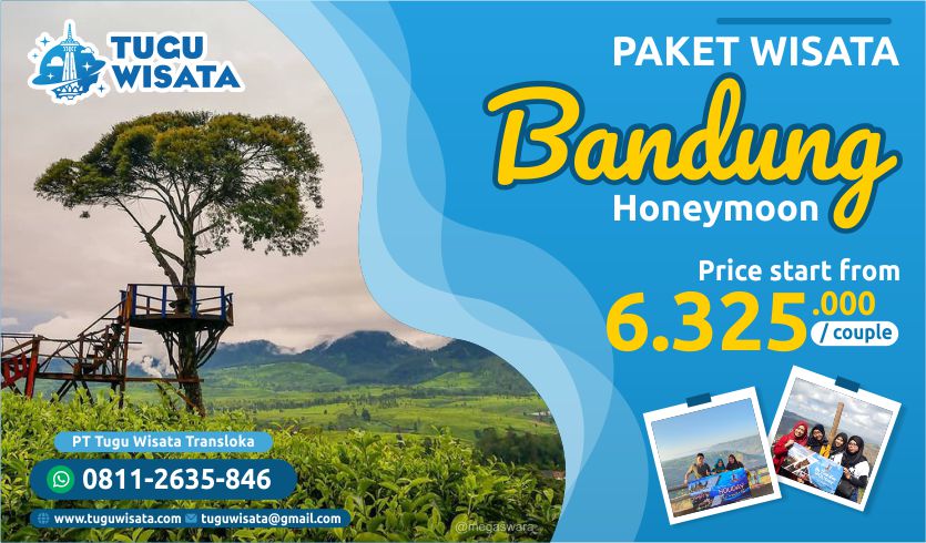 Paket Wisata Honeymoon Bandung Tugu Wisata