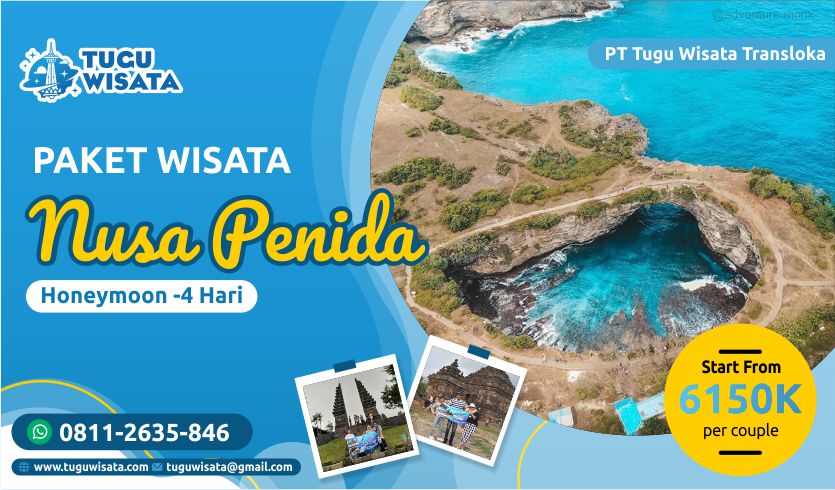 Paket Honeymoon Nusa Penida 4 Hari