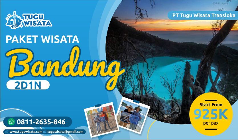 Paket Tour Bandung 2D1N