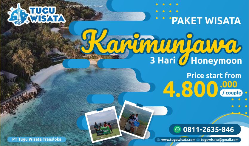 Tour Karimunjawa Bulan Madu 3 Hari