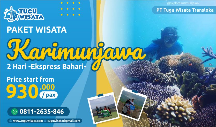 Tour Karimunjawa 2 Hari Express Bahari