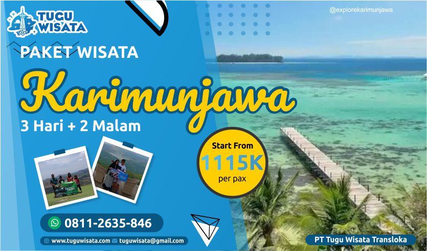 Paket Tour Karimunjawa 3 Hari 2 Malam