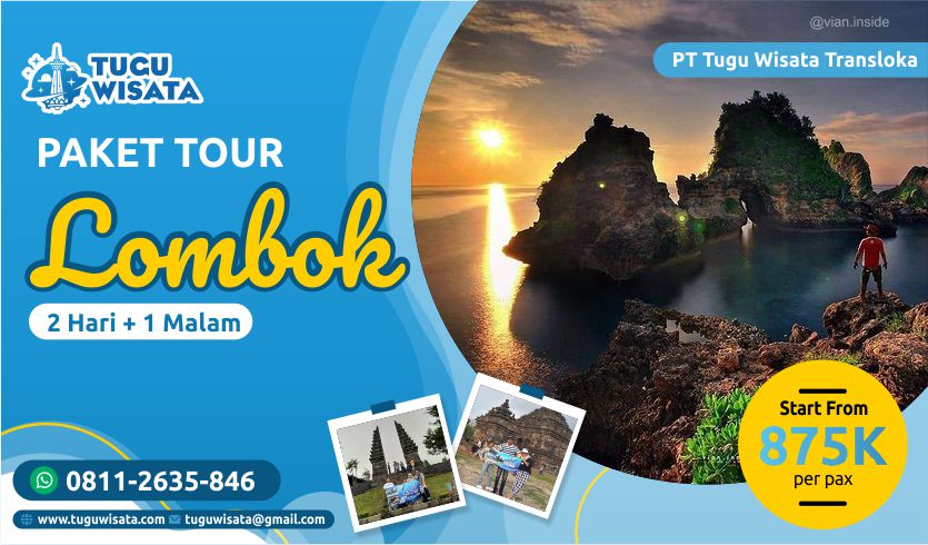 Paket Tour Lombok 2 Hari 1 Malam