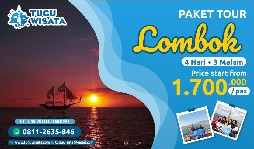 Paket Tour Lombok 4H3M