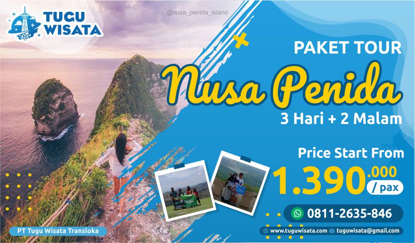 Paket Tour Nusa Penida 3 Hari 2 Malam