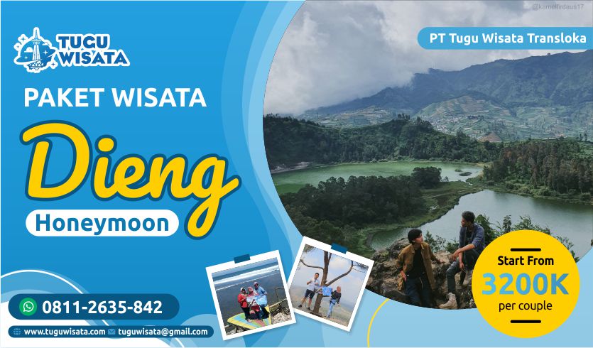 Paket Wisata Jogja Dieng Honeymoon 2D1N