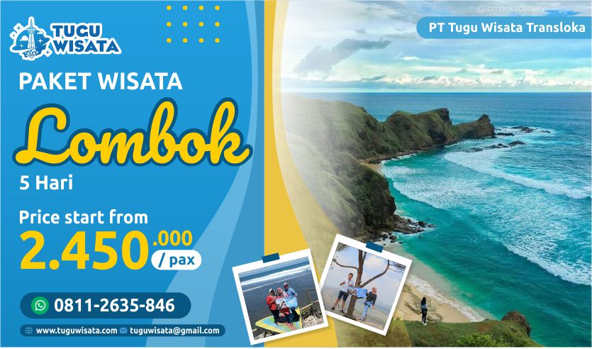 Paket Wisata Lombok 5 Hari