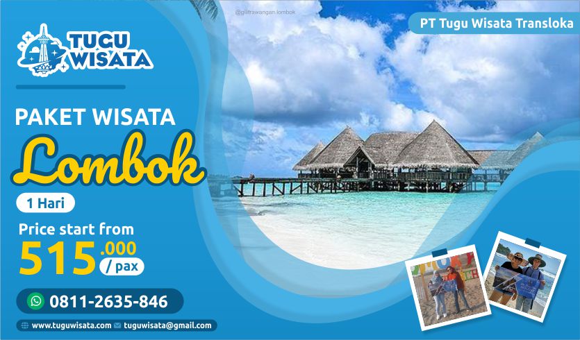 paket tour lombok 1 hari