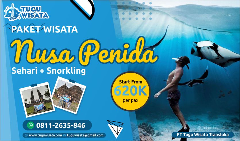 Paket Wisata Nusa Penida Sehari Snorkeling