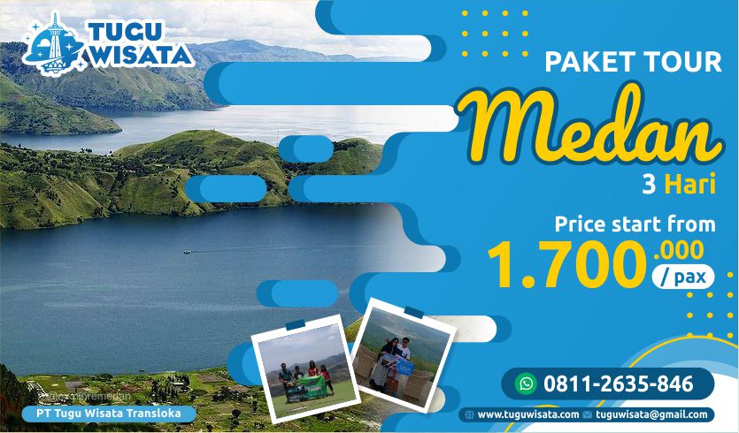 paket tour medan 3 hari