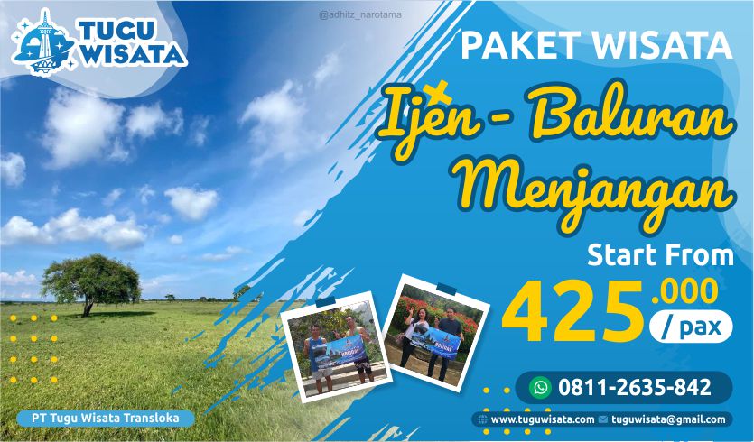 Paket Wisata Ijen Baluran Menjangan