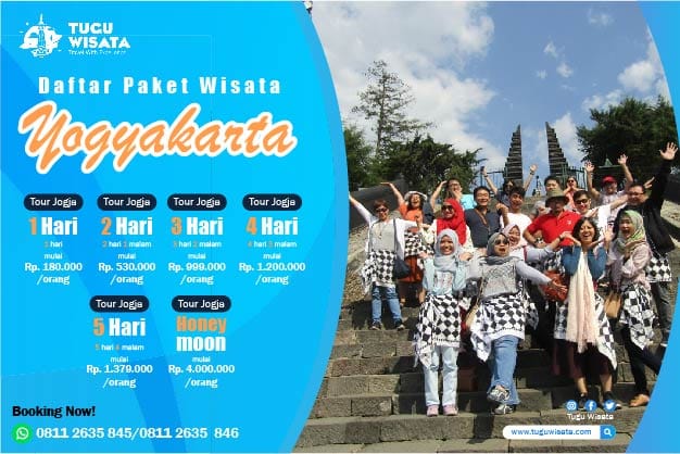 Paket Wisata Jogja 3 Hari 2 Malam - √ Tour Jogja 3D2N No 1 Tugu Wisata