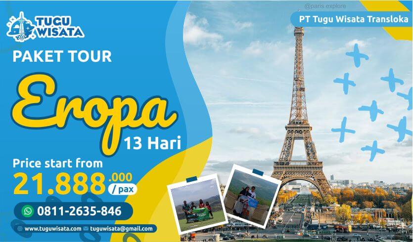 dwidaya paket tour eropa