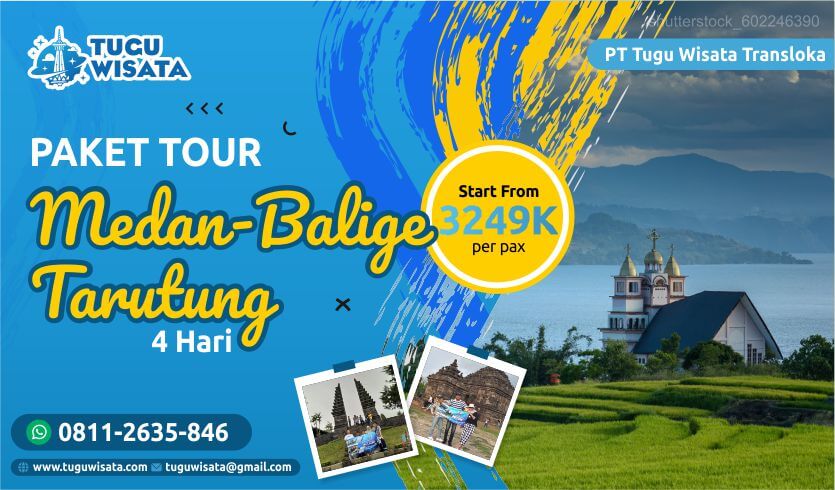 paket tour medan 4 hari 3 malam