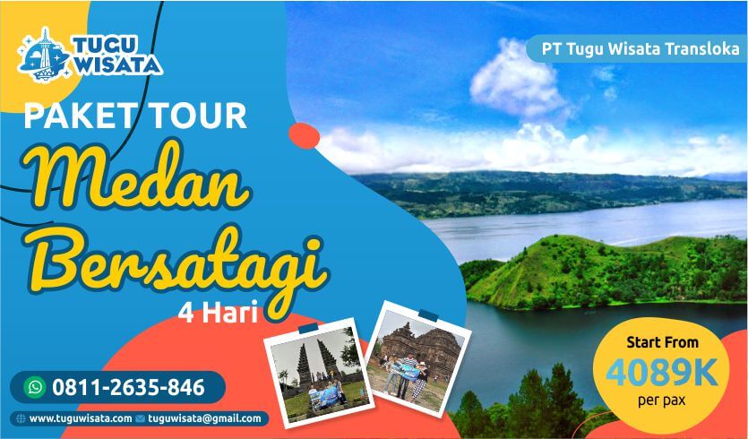 paket tour medan 4 hari 3 malam