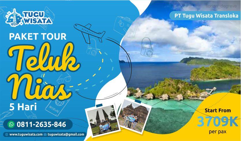 Paket Tour Nias Teluk Dalam 5 Hari - Tugu Wisata