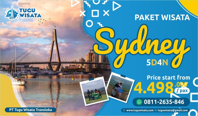 paket tour ke sydney