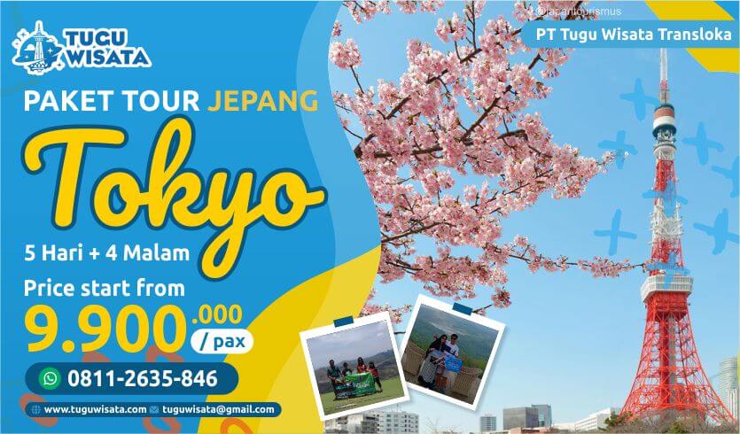 tour ke jepang berapa