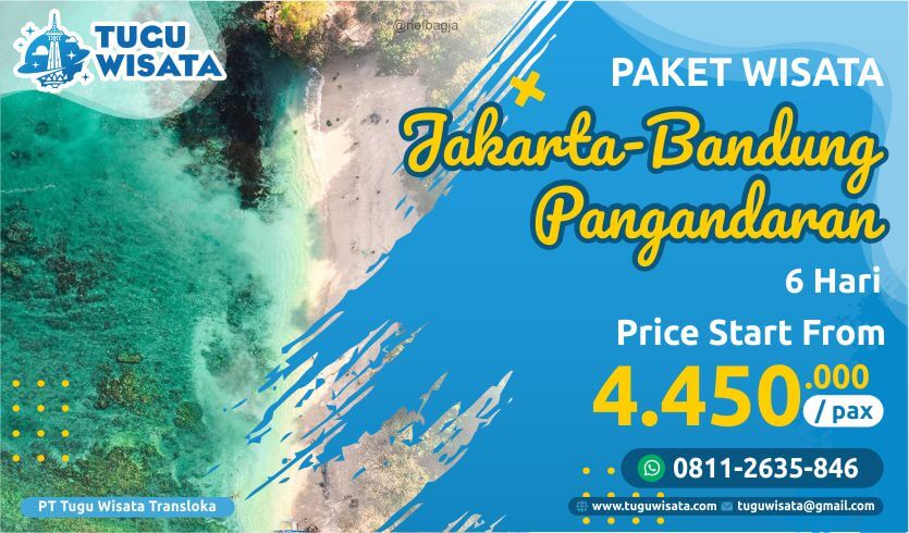 tour pangandaran dari jakarta