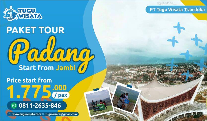 travel jambi ke padang