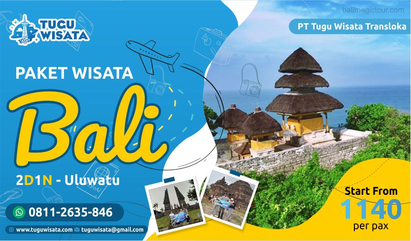 insekt Uberettiget Nøjagtig Paket Tour Bali 2D1N Uluwatu ~ Wisata Bali 2 Hari Uluwatu Murah & Seru