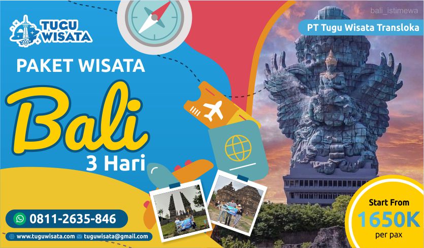 Paket Tour Bali 3 Hari