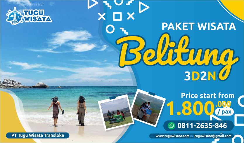 Paket Tour Belitung 3H2M