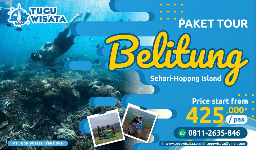Paket Tour Belitung Sehari 