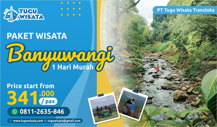 Paket Wisata Banyuwangi 1 Hari Murah