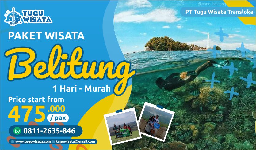 Paket Wisata Belitung 1 Hari Murah