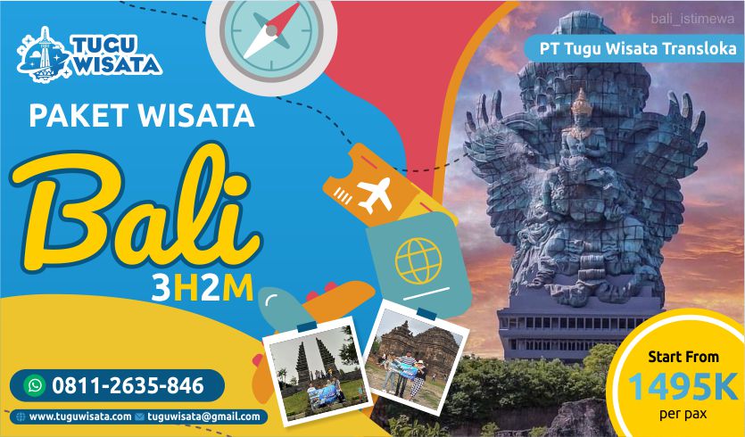 Tour Bali 3 Hari 2 Malam Murah